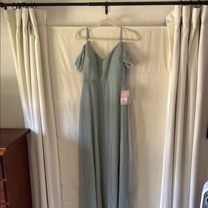 Birdy Grey Chiffon Sage Green Dress